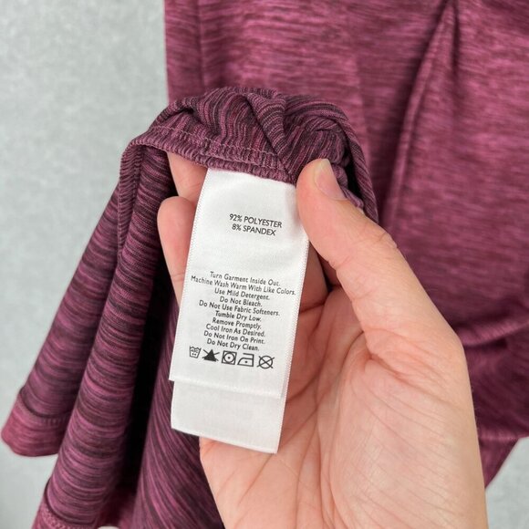 Eddie Bauer Womens Aster Tie The Knot Athletic Dress Size M Purple Travex Tank - Picture 6 of 11